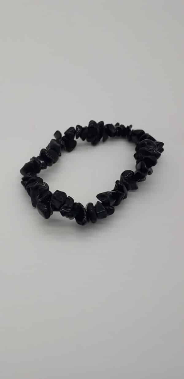 Bracelet Obsidienne noire (BRA.obs.ch)